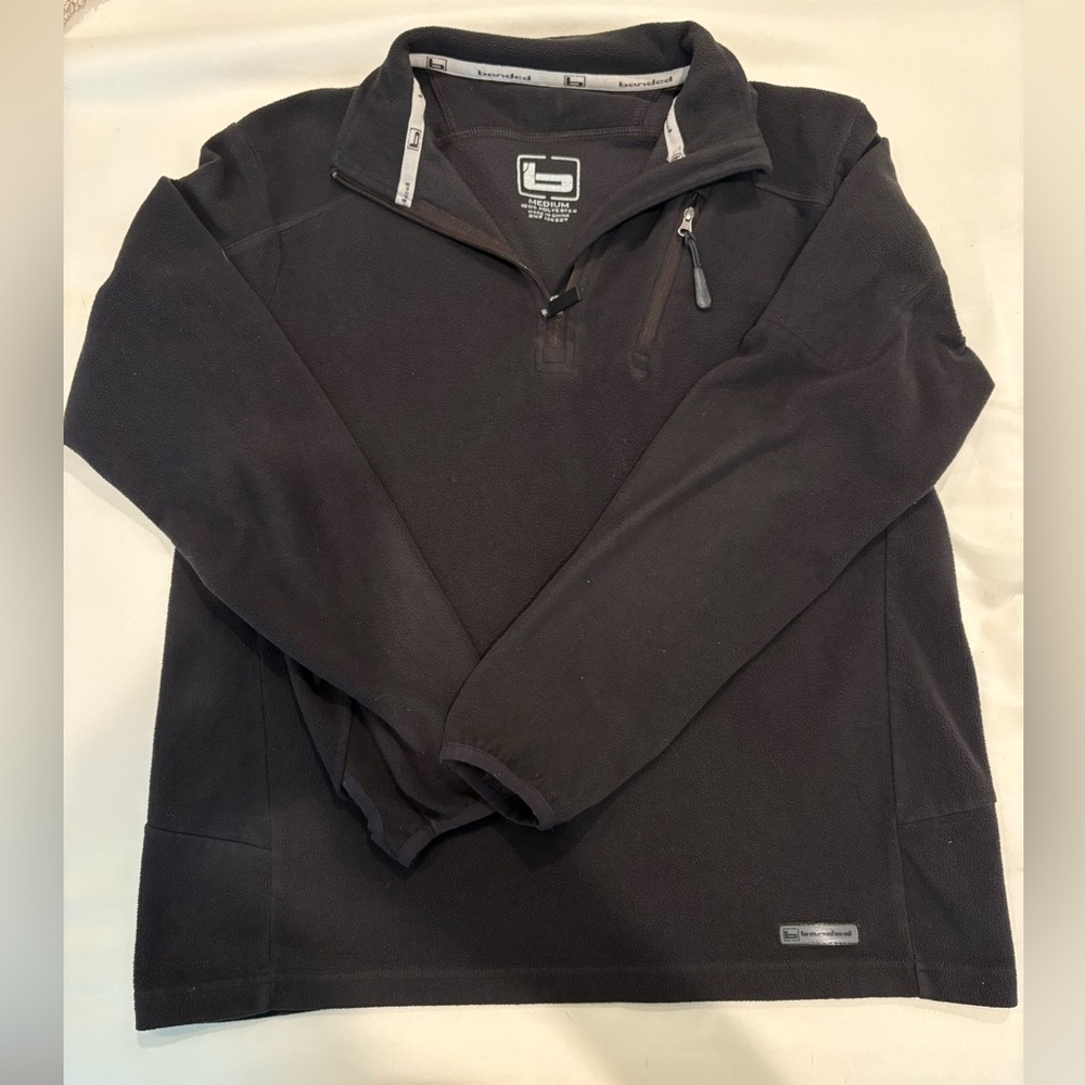 Banded Quarter-Zip Pullover